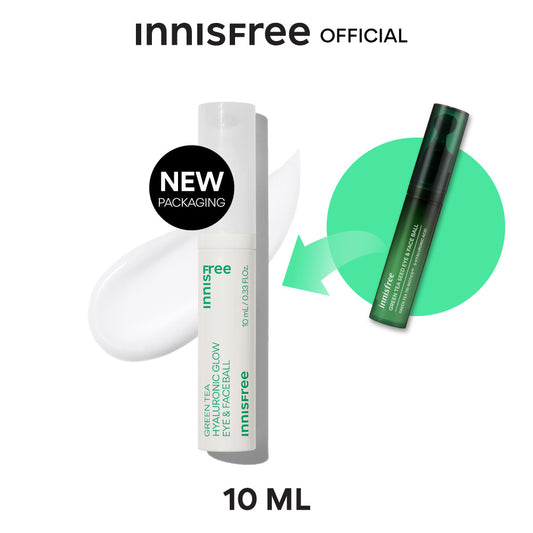innisfree Green tea hyaluronic glow eye & face ball 10 ml