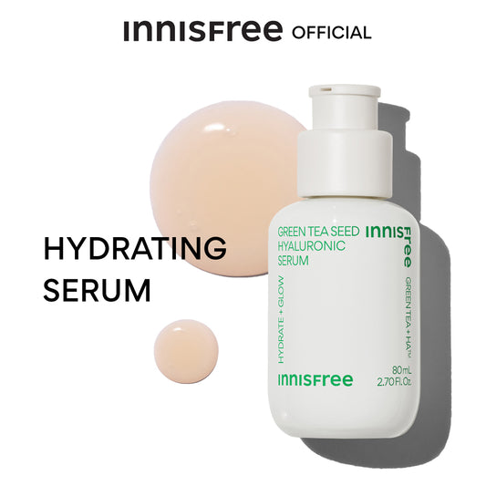 Innisfree Double Green tea seed serum Set (80 ml.X2)