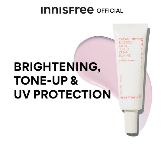 innisfree Cherry Blossom Skin Fit Cream เชอรี่ โทนอัพ ครีม SPF50+ PA++++ 50 มล.