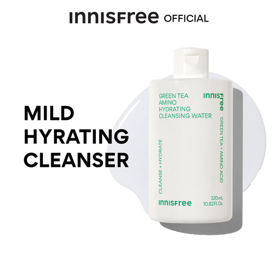 innisfree green tea amino hydrating cleansing water 320ml
