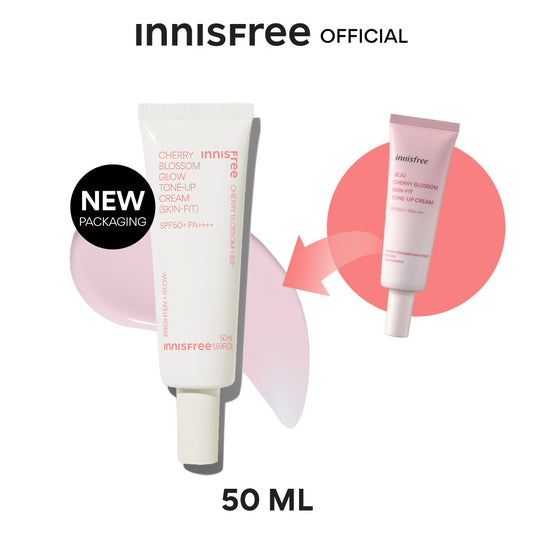 innisfree Cherry Blossom Skin Fit Cream เชอรี่ โทนอัพ ครีม SPF50+ PA++++ 50 มล.