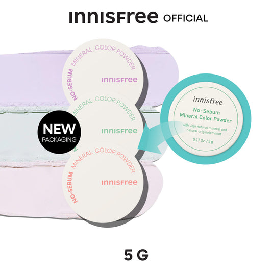 innisfree No sebum mineral color powder 5g