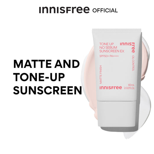 innisfree Tone Up  No Sebum Sunscreen  SPF50+  PA++++ 60 ml