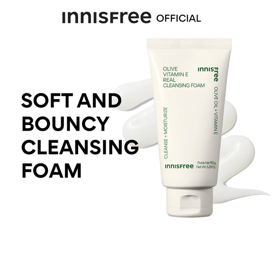 Innisfree Olive Vitamin E  real cleansing foam 150 g.