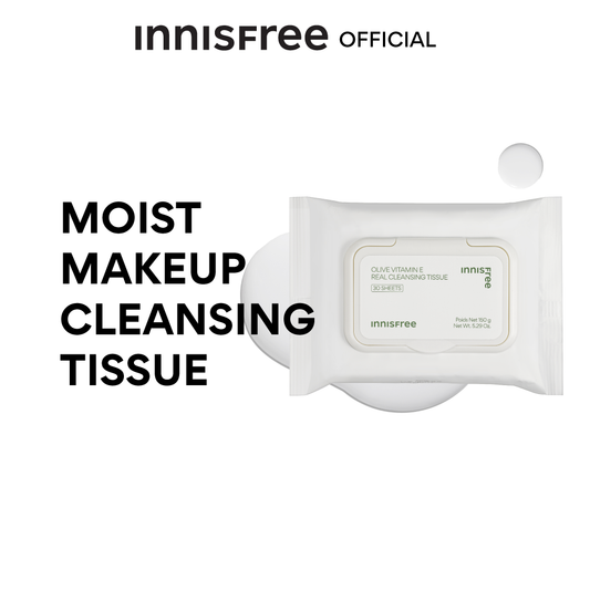 Innisfree Olive Vitamin E  real cleansing tissue 30 Sheets (150 g.)